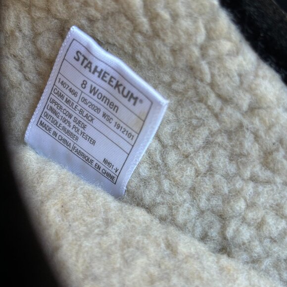 Women's Black Suede Staheekum - Picture 4 of 6